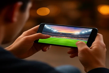 মোবাইল-বান্ধব ক্যাসিনো ইন্টারফেসের একটি উদাহরণ